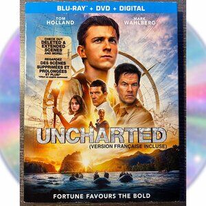 UNCHARTED (2022) - Blu-ray & DVD